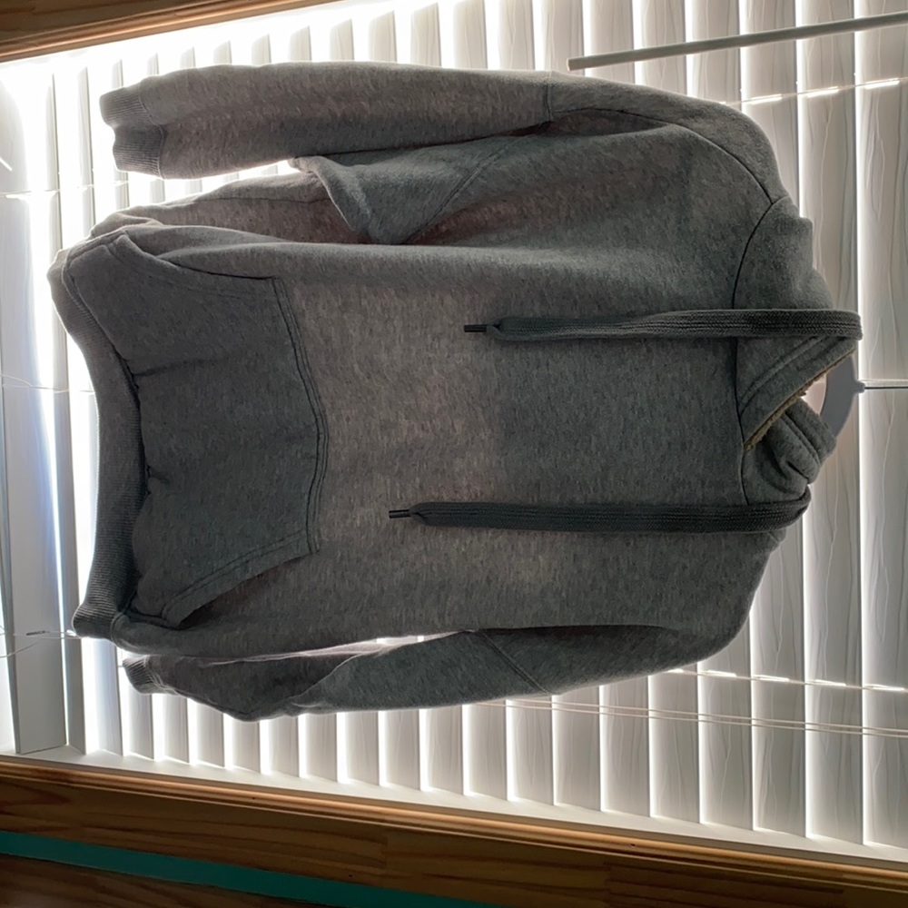 Oversized Arie hoodie with faux fur hood